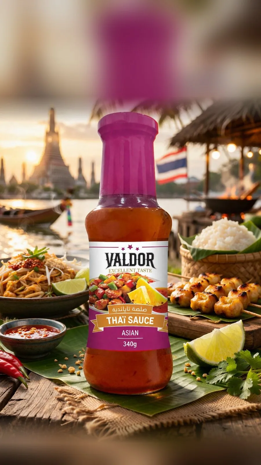 Thaï Sauce, on the table